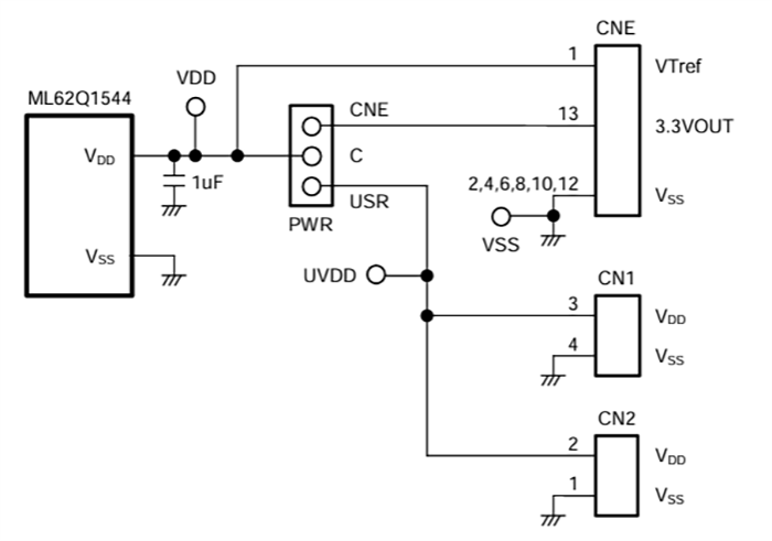 Location Circuit - ROHM Semiconductor RB-D62Q1544TB52 Reference Board
